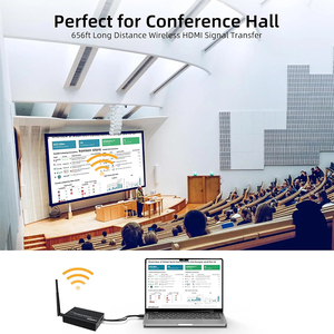 Xput 200M Không Dây Extender 1080P 5Ghz <span class=keywords><strong>Video</strong></span> <span class=keywords><strong>Transmitter</strong></span> Và Receiver Extender Màn Hình Chia sẻ Không Dây Hiển Thị Cho PC Máy Tính Xách Tay - Product Image 4