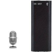 Enregistreur vocal numérique HD et lecteur MP3 Sk892, mini appareil d'enregistrement ABS de type basson