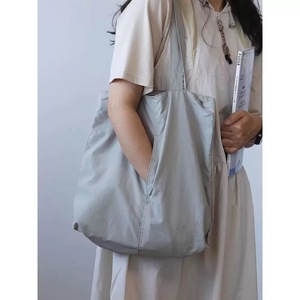 Bolso Tote Japonés de Gran Capacidad, Estilo Casual, con Múltiples Bolsillos, Ligero, de Lona, para Mujer - Product Image 2
