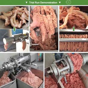 Séparateur de viande de volaille, de lapin et de bœuf, machine à désosser automatique mécanique pour cuisses et jambes de poulet - Product Image 3