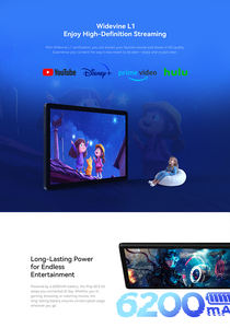 Alldocube Nouvelle arrivée IPlay 60S 2 en 1 Android <span class=keywords><strong>14</strong></span> Tablet 10.95 Inch Nano Sim 4GB + 128GB 4G Tablet <span class=keywords><strong>PC</strong></span> avec Pogo Pin Keyboard - Product Image 3