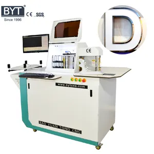 CNC Automatic Aluminum 3D Sign Channel Letter Bender /Cutting Notching Slotting Bending Machine For Making Letters