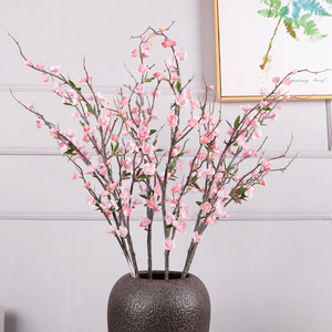 Flores y Flores <span class=keywords><strong>de</strong></span> Melocotón Artificiales al por Mayor <span class=keywords><strong>de</strong></span> Fábrica para Bodas, Oficina, Graduación, Halloween, Bonsái Decorativo - Product Image 4