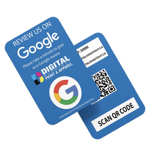 <span class=keywords><strong>Carte</strong></span> NFC Google Review, <span class=keywords><strong>carte</strong></span> PVC programmable à puce NTAG213/215 pour laisser un avis - Product Image 4