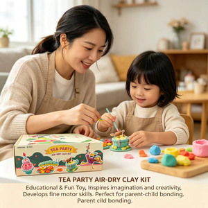Educational Storytelling Play Dough Gift Non Toxic air Dry <b>Modeling</b> <b>Clay</b> Set for Kids Age 3+ - Product Image 3