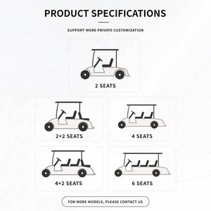 Voiturettes de <span class=keywords><strong>golf</strong></span> électriques 4 places chinoises prix bon marché voiture buggy à <span class=keywords><strong>vendre</strong></span> 2 <span class=keywords><strong>occasion</strong></span> limousine 48v 100ah chariot de batterie au lithium - Product Image 4