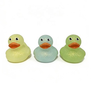 Golden Powder Duck 3PCS (Air BB Sound) Little Duck Floating Rubber Yellow Duck Baby Bath <strong>Toy</strong> Summer Bathroom <strong>Bathtub</strong> <strong>Toys</strong> - Product Image 5