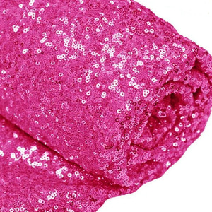 Tissu à paillettes de 3 mm, broderie de perles, broderie tubulaire, dentelle à paillettes violettes, tissu en maille à perles pour robe de mariée, prix de gros - Product Image 5