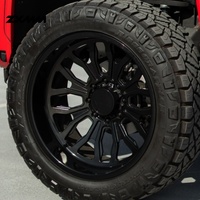 Jantes forgées de luxe 24 26 28 30 pouces Super Single 8x180 PCD |   Jantes chromées pour GMC Sierra 3500 HD Chevrolet Silverado