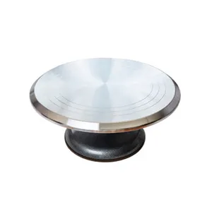 cake stand Baking tool 10 12 14 inch mounted cream cake table Turntable  Rotating table stand base turn around Decorating table