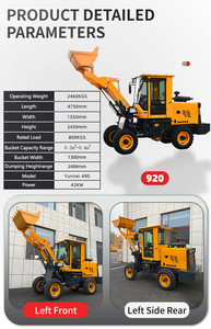 Fabrieksprijs Sterke Emmer Voorlader 1.5ton Diesel Wiellader Te Koop - Product Image 6