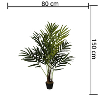 Palmier artificiel personnalisable, 1 pièce, 150cm, décoration d'intérieur en plante