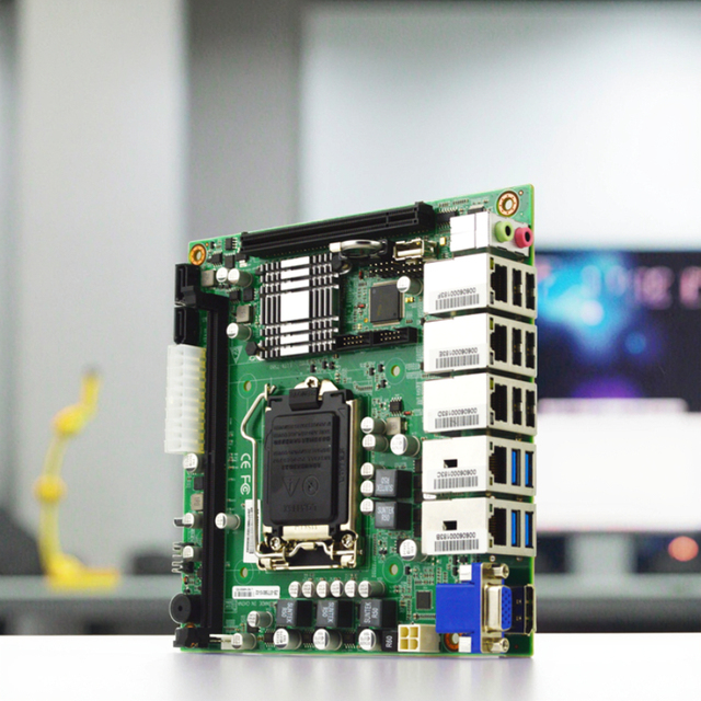 Best Selling Intel I7 I5 I3 Processor DDR4 Mini Itx Motherboard for Desktop New Single 4 USB3.0 9 USB2.0 100% Tested Working