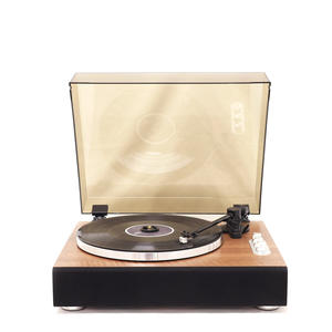 <span class=keywords><strong>Tocadiscos</strong></span> Retro Integrado BT de Madera para el Hogar, Reproductor de Vinilo para Sala de Estar o Escritorio - Product Image 1