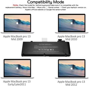 Vente en gros pour <span class=keywords><strong>batterie</strong></span> <span class=keywords><strong>macbook</strong></span> A1496 7.6V-7200MAH 54.4WH <span class=keywords><strong>batterie</strong></span> <span class=keywords><strong>d</strong></span>'ordinateur portable cellule <span class=keywords><strong>prix</strong></span> li-ion polymère batteries pour ordinateur portable - Product Image 5