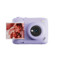 Appareil photo numérique pour enfants à écran tactile, impression instantanée, cadeau de Noël et d'anniversaire pour filles et garçons, 1080P