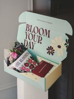 Boîtes fines personnalisées imprimées en couleur, emballage floral créatif, cadeau de mariage pour fleuriste, faveurs de fête, boîte à fleurs portable pour la fête des mères