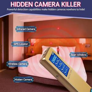 Détecteur WiFi intelligent DS626 - Dispositif anti-écoute et anti-caméra <span class=keywords><strong>espion</strong></span> |   Positionnement infrarouge pour la protection de la vie privée dans les hôtels - Product Image 5