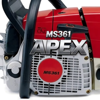 Tronçonneuse professionnelle MS361 59cc 3.4KW avec guide-chaîne de 25 ou 36 pouces, scie à essence pour la coupe du bois