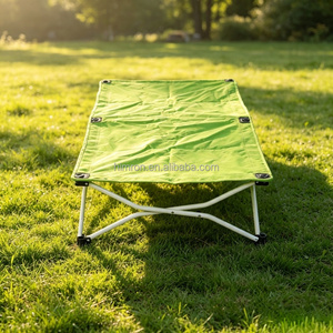 <span class=keywords><strong>Lettino</strong></span> da Campeggio Pieghevole Reclinabile di Alta Qualità in Tessuto Oxford, Portatile per Camera da Letto, Parco e Hotel - Product Image 3