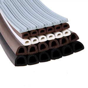 D P E I esponja de espuma de goma en forma de puerta adhesiva y tira de sellado de ventanas burlete - Product Image 6