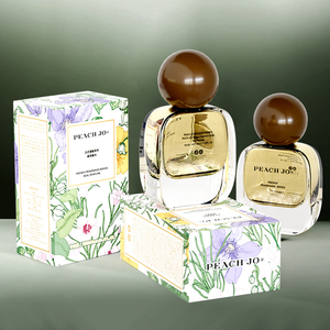 Botella de perfume de tapa giratoria de lujo única de <span class=keywords><strong>50</strong></span> <span class=keywords><strong>ml</strong></span>, botella de vidrio de embalaje de gama alta, adecuada para regalos - Product Image 6