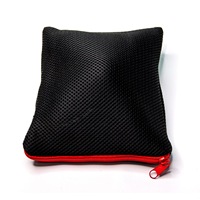 Pochette en maille de nylon portable Stockage à glissière pour chargeurs sans fil et souris d'ordinateur