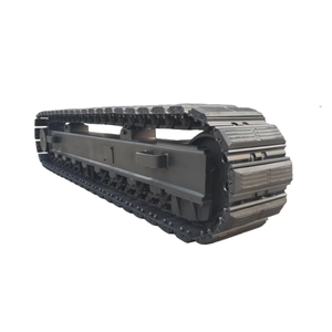 Nouvelle conception, capacité de charge de 4 tonnes, châssis à chenilles, système d'entraînement hydraulique, cadre <span class=keywords><strong>en</strong></span> acier, blocs <span class=keywords><strong>en</strong></span> caoutchouc pour protéger le sol - Product Image 1