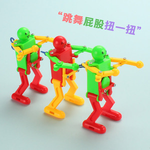 Robot dansant à remonter, taille unique, mouvement à inertie en plastique, pour enfants de 5 à 7 ans, jouet unisexe - Product Image 1