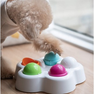 ของเล่นพัฒนาไอคิวแบบอินเทอร์แอคทีฟพร้อมลูกบอลหมุนสำหรับสัตว์เลี้ยง ช่วยให้กินอาหารช้าลง - Product Image 5