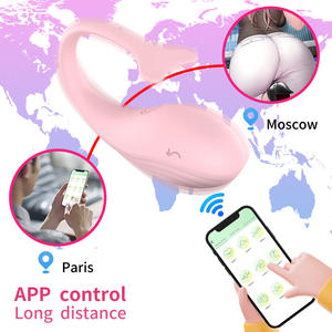 ألعاب جنسية جديدة للأزواج لاسلكية للتحكم عن بعد بتطبيق للتحكم عن بعد محفز للبظر مناسب للنساء هزاز دولفين جي سبوت - Product Image 4