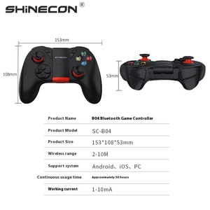 Shinecon inalámbrico para <span class=keywords><strong>Bluetooth</strong></span> VR Joystick <span class=keywords><strong>Controller</strong></span> conecta directamente el teléfono móvil <span class=keywords><strong>Android</strong></span> IOS Compatible con accesorios de juego - Product Image 6
