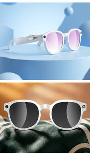 Lunettes Intelligentes AIMB S1 avec Caméra, Objectif 200W, Enregistrement Vidéo 1080P, Haut-parleur AAC, Activation Vocale, Audio et Musique, Lunettes de Soleil - Product Image 3