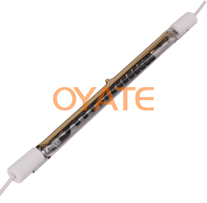 Tubo de Calentamiento Infrarrojo de Fibra de Carbono con Recubrimiento Dorado Parcial OYATE 110V/230V para Procesamiento de Plástico - Product Image 2