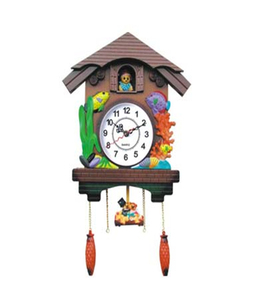 cuculo uccello <span class=keywords><strong>orologio</strong></span> da parete con albero - Product Image 2