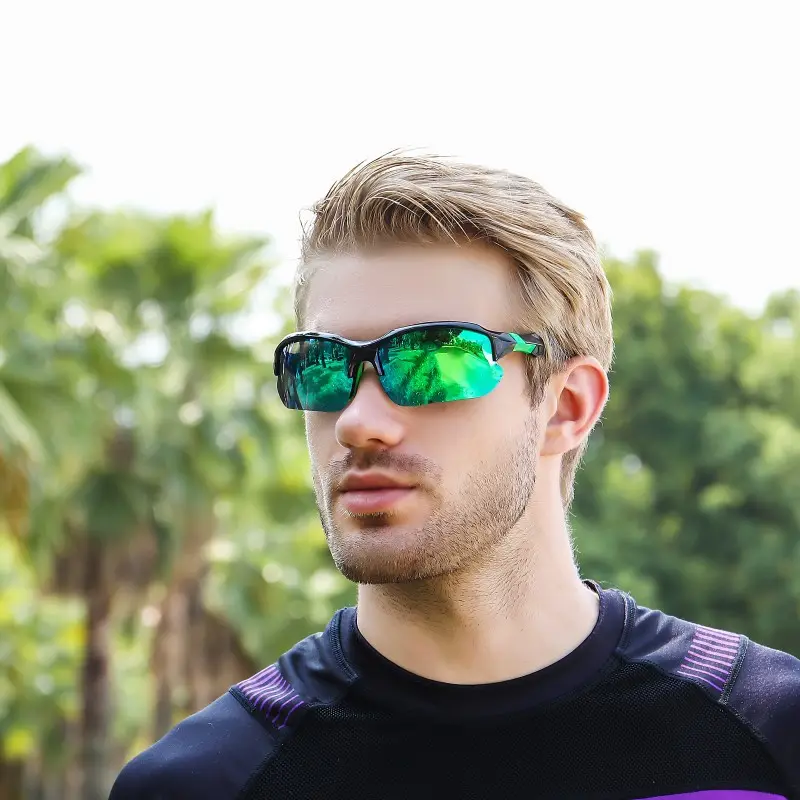 नई खेल रंग पुरुषों और महिलाओं के लिए खेल सायक्लिंग धूप का चश्मा सड़क पर Eyewear Windproof सूरज चश्मा