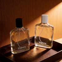 Botol Parfum Kaca Bentuk Tidak Beraturan 100ml Portabel Grosir dengan Logo