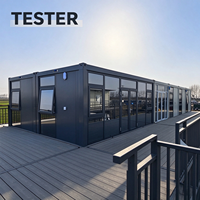 Rumah Prefab Lepas Pasang 10FT 20ft, Rumah Mungil Prefab, Rumah Kontainer Modular Mewah 40ft, Rumah Camping Prefab, Rumah Kontainer Lepas Pasang