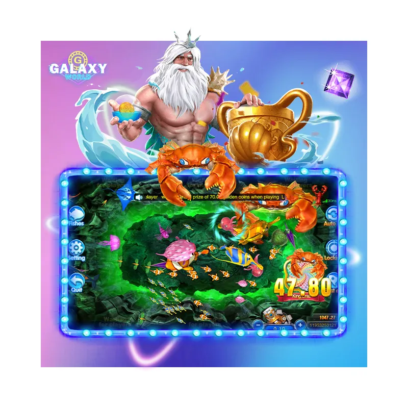 Factory Direct Sales Distributors Popular Online Fish Game Softwares galaxy world online game credit