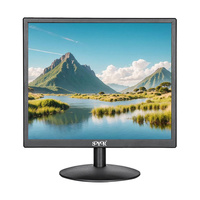 Moniteur d'ordinateur de bureau PC de 17 pouces avec écran carré TN