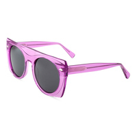 2024 nouveau Style de mode Vintage acétate de cellulose lunettes marque cercle noir nuances hommes pas cher lunettes de soleil