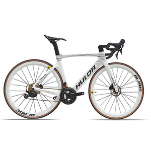 Bicicleta <span class=keywords><strong>de</strong></span> Carretera HULDA 700C con Ruedas <span class=keywords><strong>de</strong></span> Fibra <span class=keywords><strong>de</strong></span> Carbono, Horquilla Rígida Tipo Fever <span class=keywords><strong>de</strong></span> Lujo, Velocidad Variable Electrónica, Cableado Interno y Frenos <span class=keywords><strong>de</strong></span> Disco Hidráulicos - Product Image 3