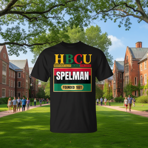 Camiseta gráfica Spelman Hbcu negra para hombre, talla mediana, fundada en 1881 - Product Image 3