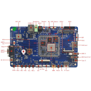 Siêu giá phát triển pcba Board hệ thống Android <span class=keywords><strong>RAM</strong></span> DDR3 <span class=keywords><strong>2GB</strong></span>/ 4GB 4GB/8GB/16GB eMMC tùy chọn 1000m mipi EDP HD Wifi mô-đun - Product Image 2