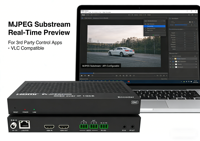 4K60 4:4:4 18Gbps Dante AV Üzerinden IP ile JPEG2000 IP Matris HDMI Kodlayıcı/Kod Çözücü Video Duvar İşlemcisi, PoE Desteğiyle 9x9'a Kadar Video Duvarları Oluşturabilir