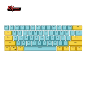 Real Kludge <span class=keywords><strong>RK</strong></span> RK61-Juego de <span class=keywords><strong>61</strong></span> dobles jugadores, teclas personalizadas, Teclado mecánico - Product Image 3