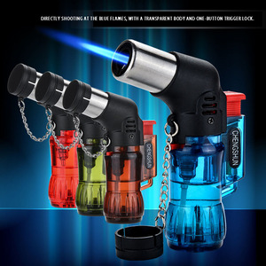 Encendedor de <span class=keywords><strong>Gas</strong></span> para Camping, Diseño Nuevo, Recargable, Estilo Americano, Accesorio para Fumar, Venta al Por Mayor - Product Image 2