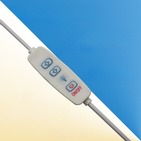 Câble de commutateur de minuterie avec variateur de luminosité USB à intensité variable et fonction de minuterie à cycle 24 heures