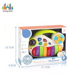Nouveautés Konig Kids : <span class=keywords><strong>Piano</strong></span> pour bébé en plastique ABS <span class=keywords><strong>avec</strong></span> lumières et musique pour l'éducation de la petite enfance, unisexe - Product Image 4