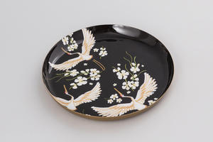 Outils de salade noire antique Nouveau plateau de service de nourriture en métal coulé avec élégant plateau décoratif de table personnalisable en argent plaqué - Product Image 6